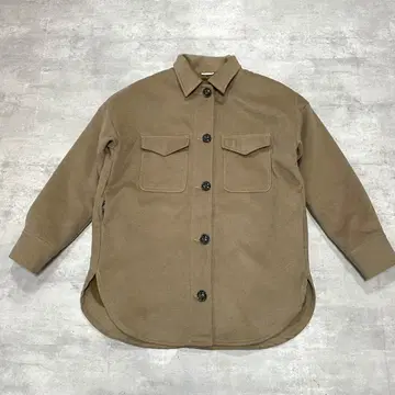 차오패닉 여성용 셔츠 자켓 브라운 계열 F 새상품급 두꺼운 원단