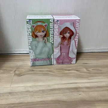 5등분의 신부 네잎 5월 고양이 귀 후드티 피규어