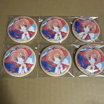 CLAMP 전 카드캡터 사쿠라 캔뱃지 키노모토 사쿠라