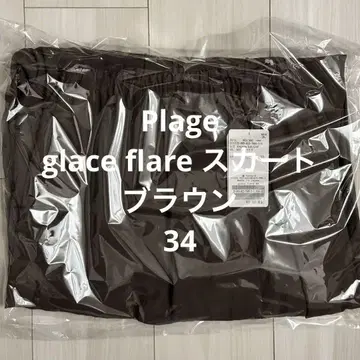 새상품 Plage 플라주 glace flare 스커트