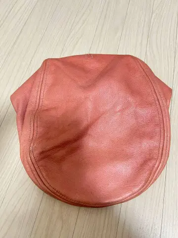 Harley Davidson 가죽 베레모 핑크