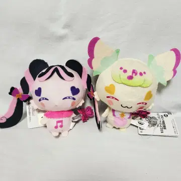 키미토 아이돌 프리큐어 요정 응원 봉제 인형 2종 세트