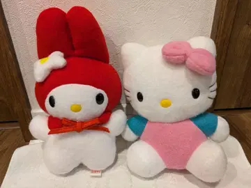 SANRIO 산리오 헬로키티 마이멜로디 양모 펠트 소재 봉제 인형