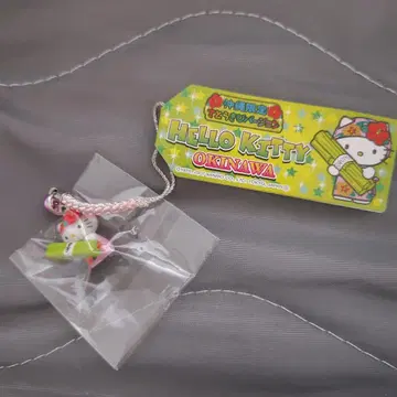 오키나와 한정판 헬로키티 스트랩