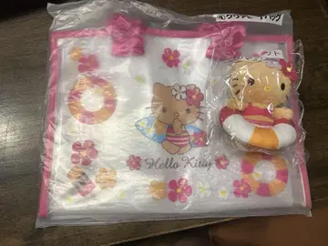 일광화상 키티 복권 클리어 토트 마스코트 세트