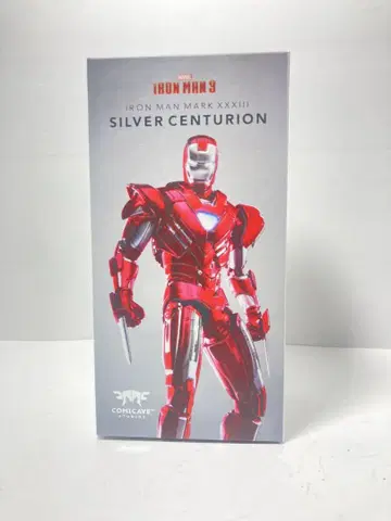 Comicave 아이언맨 실버 센츄리온 피규아트