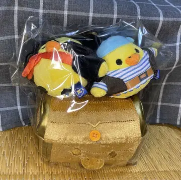 리락쿠마 스토어 한정 키이로이토리 해적단의 보물 세트 테노리 봉제 인형