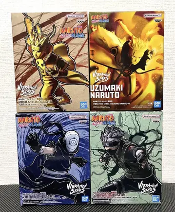 NARUTO vibration stars 4개 세트 나루토 미나토 카카시