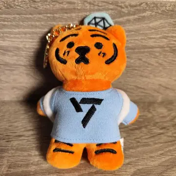 SEVENTEEN 낚시릴 키링 모자 꽁지 타이거