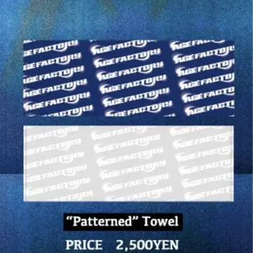 Age Factory 타월 Blue