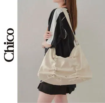 새상품 Chico 치코 드로스트 디자인 BIG 숄더백