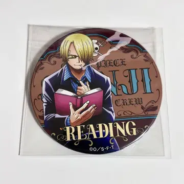 ONE PIECE 원피스 상디 READING 동료 캔뱃지