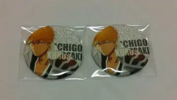 BLEACH WORLD 캔뱃지 쿠로사키 이치고