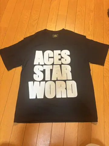 ACES STAR WORD 티셔츠 S