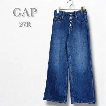 갭 GAP 데님 팬츠 와이드 배기 27R 캐주얼