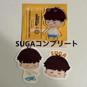BTS SUGA 스시로 인더섬 윤기 컴플리트 세트