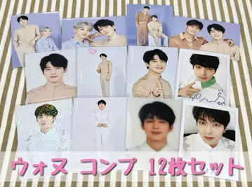 SEVENTEEN 원우 SVT 돔 트레이딩 카드 컴프 12매 세트