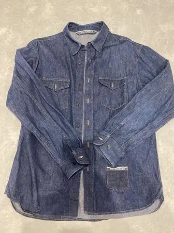 MACKINTOSH 데님 긴팔 셔츠