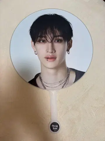 Stray Kids Bang Chan 부채 서울 네이비