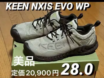 새상품급 KEEN NXIS EVO WP 28.0 방수 하이킹 슈즈