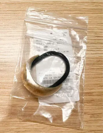 [ JURATE LA / 유라티 ] GOLDPLATE HAIR TIE
