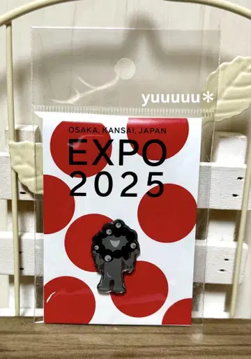 엑스포 믹미쿠 핀 배지 흑백 블랙 새상품 EXPO2025