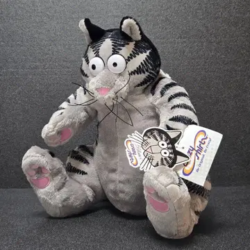 [새상품 택 포함] 하와이 크레이지 셔츠 크리반 캣 봉제 인형 30cm