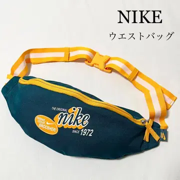 NIKE 나이키 필기체 로고 프린트 힙색 숄더백 새상품급