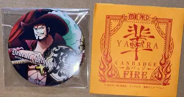 원피스 동료 캔뱃지 FIRE 미호크