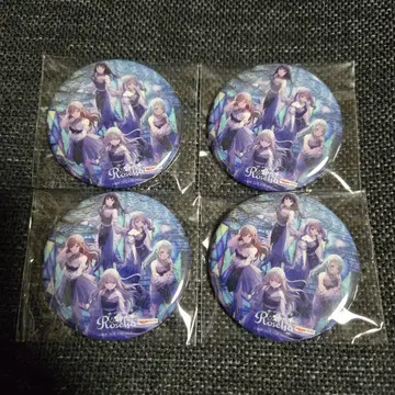 캔뱃지 Roselia Requiem for Fate 라쿠텐 북스 4개