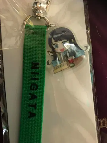 Ado 모나리자의 옆모습 니가타 한정 아크릴 캐릭터 스트랩