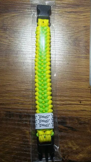 완판템 Dios 파라코드 팔찌 YELLOW x GREEN