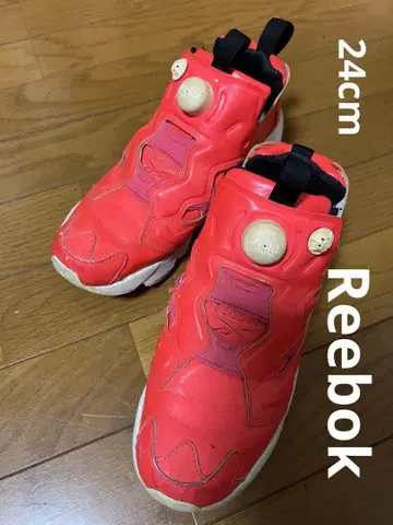 리복 Instapump Fury 레드