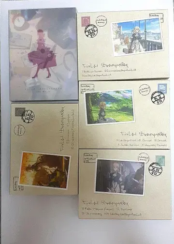 바이올렛 에버 가든 Blu-ray 1~4권 + 극장판