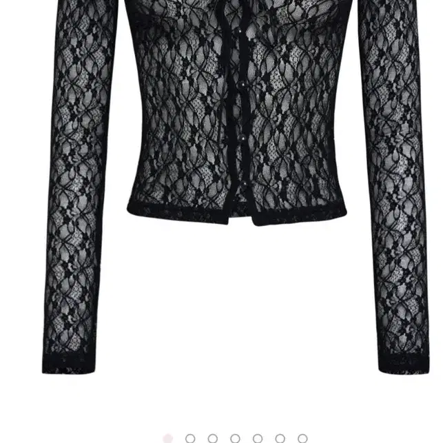 THREETIMES | 쓰리타임즈 Threetimes romantic lace cardigan