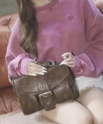 포켓 벨트 BAG 브라운