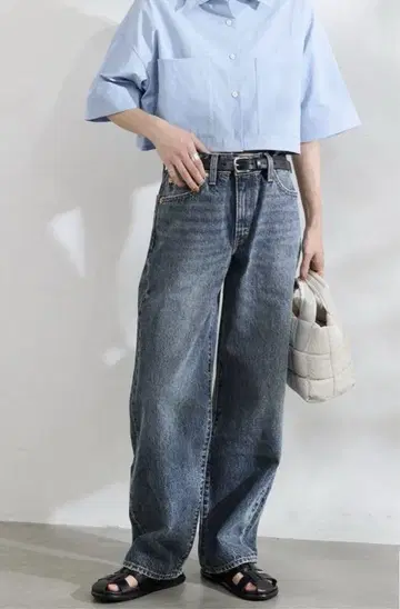 저널 스탠다드 별주 리바이스 BAGGY DAD 청바지