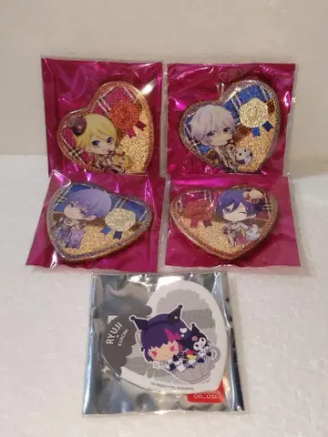 B-PROJECT 발렌타인 하트 캔뱃지 세트