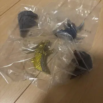 제일복권 고질라 대괴수 열전 G G상 몬스터 헤드 마그넷 4종