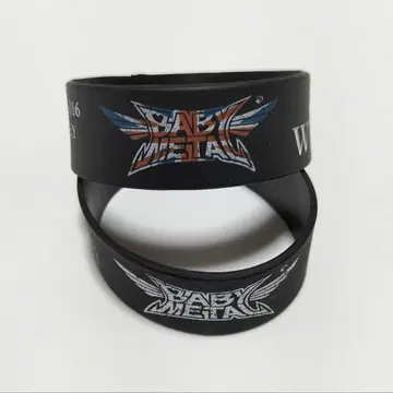 BABYMETAL 러버 밴드 2개 세트 중고