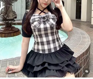evelyn 빅 리본 티어드 OP