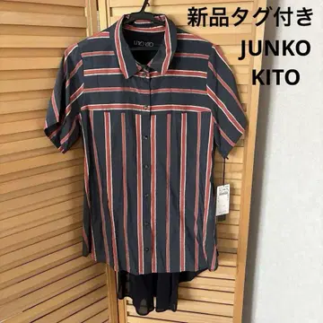 준코키토우 반팔 셔츠 블라우스
