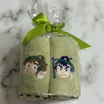동실 닌타마 란타로 젠포우지 이사쿠 쿠마 류자부로 자수 미니 타월 손수건