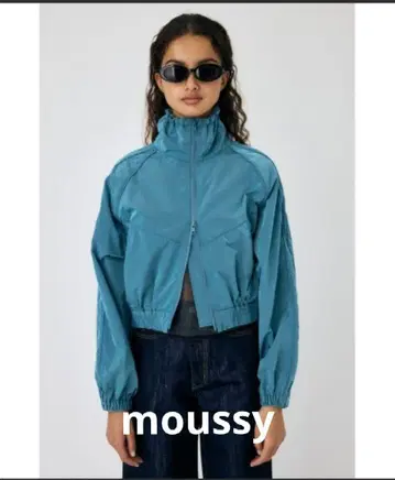 moussy 코드 스탠드 나일론 자켓 마우지