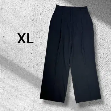 스트레이트 턱 와이드 슬랙스 팬츠 한국