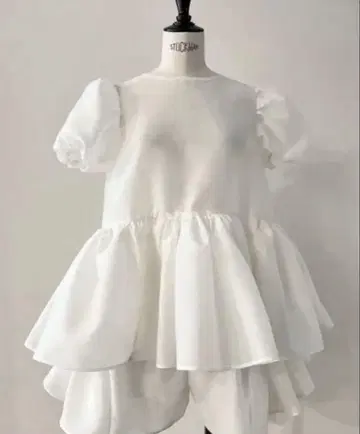 rosymonster 화이트 루아나 상의 택 포함