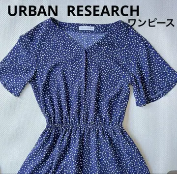 어반 리서치 URBANRESEARCH 원피스 네이비