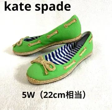 새상품급/케이트 스페이드/에스파드리유/슬립온/5W 22cm 상당