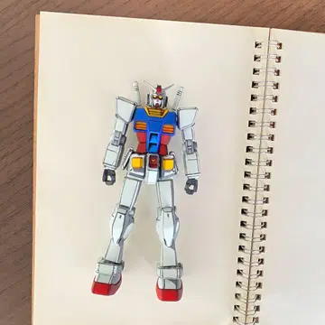 HG 건담 애니메이션 색칠