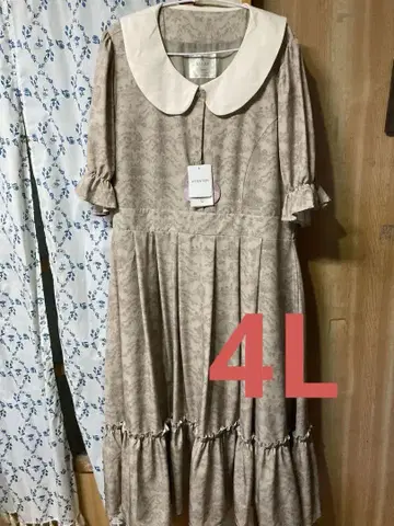 아오키 미사코 시마무라 니나스 원피스 4L